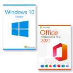Combo Windows 10 Home + Office 2021 Professional Plus