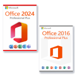 Microsoft Office 2024 Professional Plus + Microsoft Office 2016 Professional Plus para 3 PCs