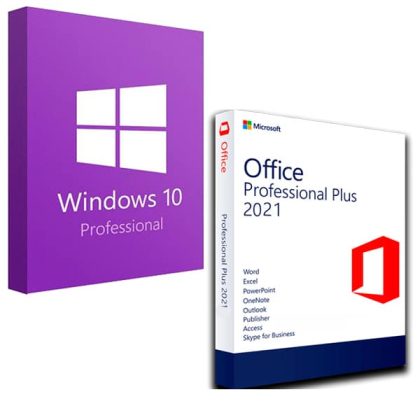 Combo Microsoft Office 2021 Professional Plus – Windows 10 Professional